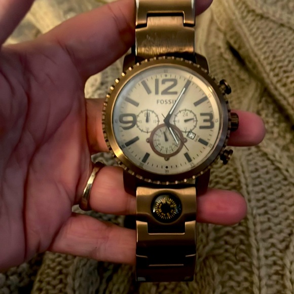 Bronze fossil watch - Picture 1 of 3
